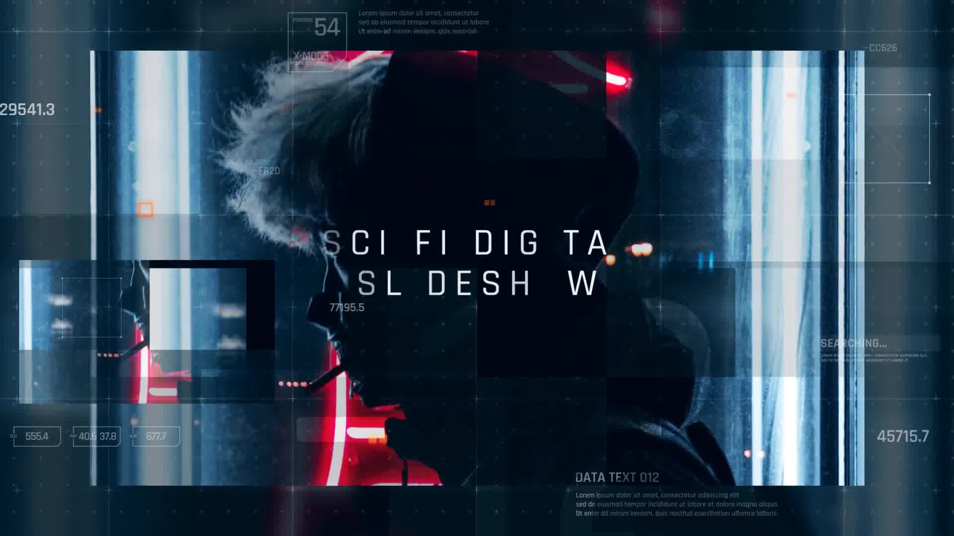 Digital Sci Fi Slideshow / Technology Opener / Hi Tech Futuristic Gallery / Corporate Presentation Videohive 31684516 After Effects Image 12