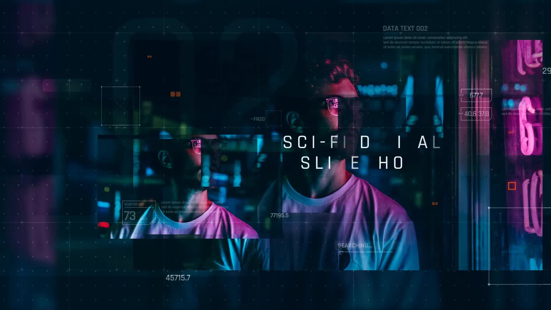 Digital Sci Fi Slideshow / Technology Opener / Hi Tech Futuristic Gallery / Corporate Presentation Videohive 31684516 After Effects Image 2