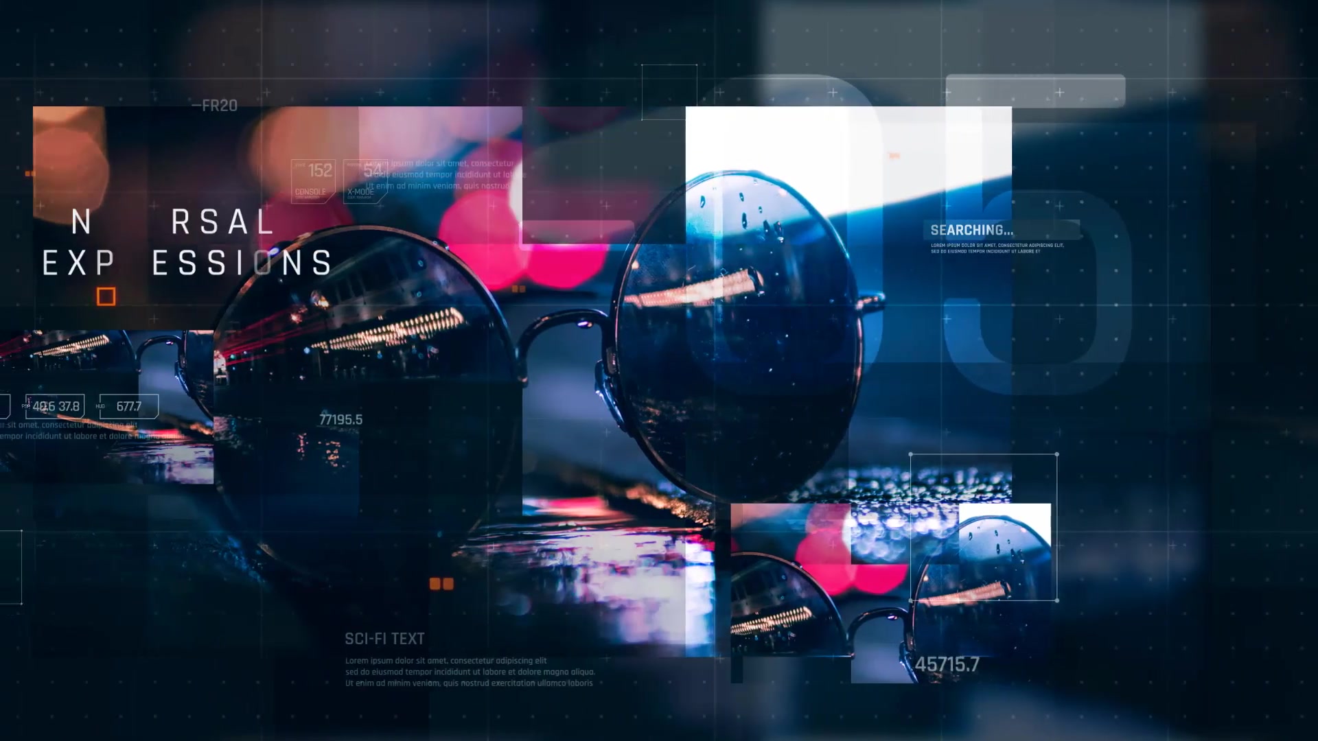 Digital Sci Fi Slideshow / Technology Opener / Hi Tech Futuristic Gallery / Corporate Presentation Videohive 31684516 After Effects Image 5