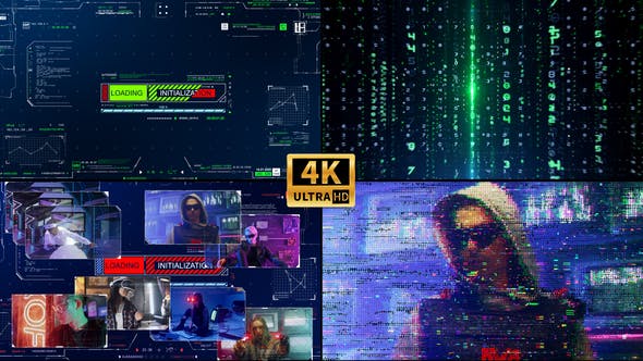 Digital System Intro - Videohive 39529011 Download