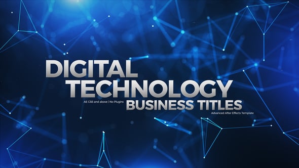 Digital Technology Business Titles - Download 31282768 Videohive