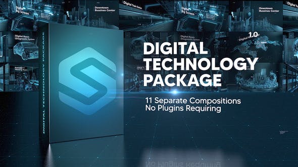 Digital Technology Package - Videohive 30363209 Download