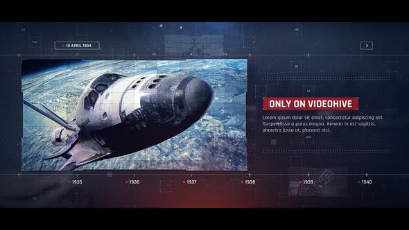 Digital Technology Timeline - Download 24970336 Videohive