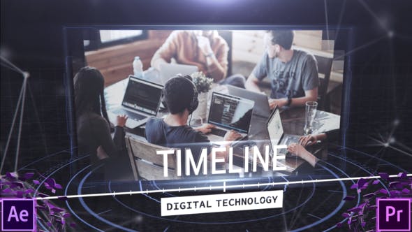 Digital Techonology Timeline - 26304366 Videohive Download