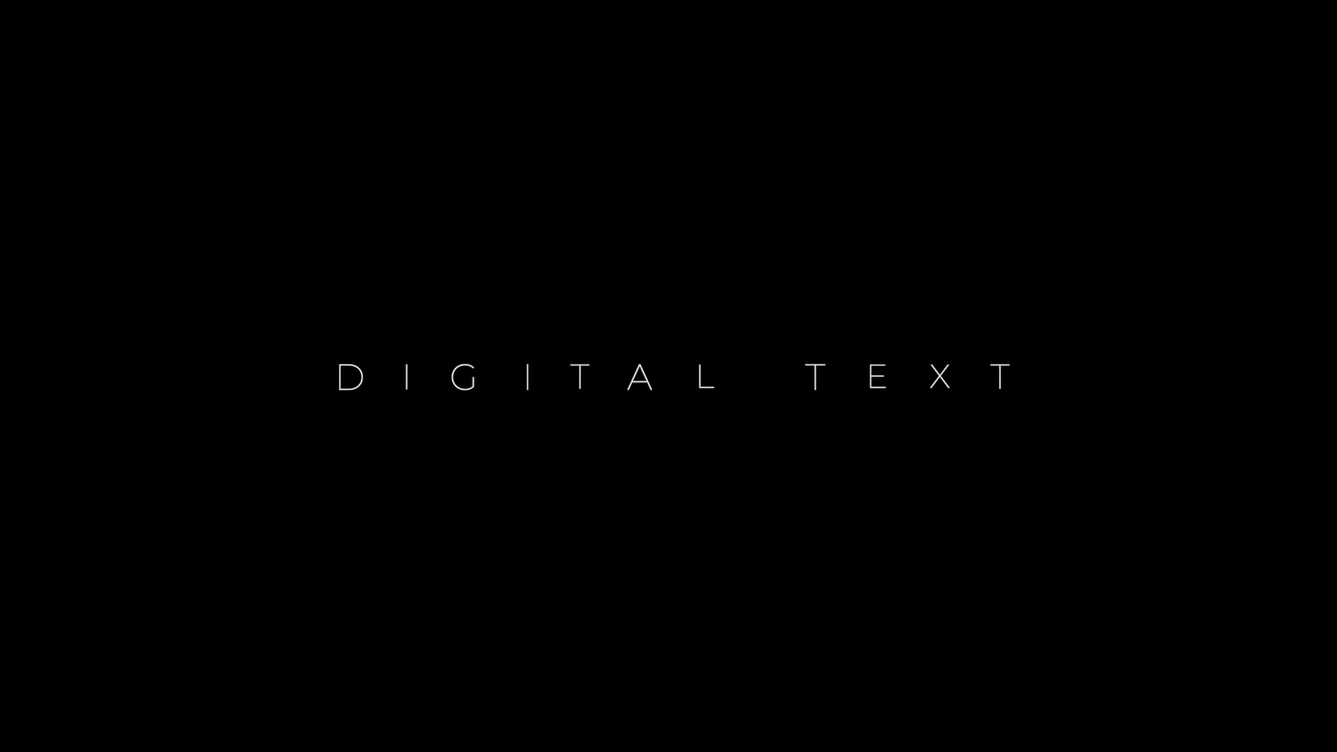 Digital Text Animations Videohive 35748263 Apple Motion Image 9