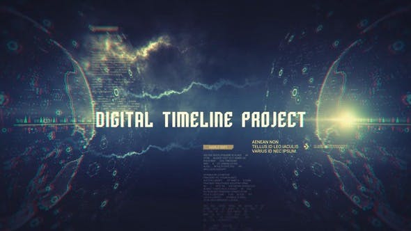 Digital Timeline Project - Videohive Download 26304091