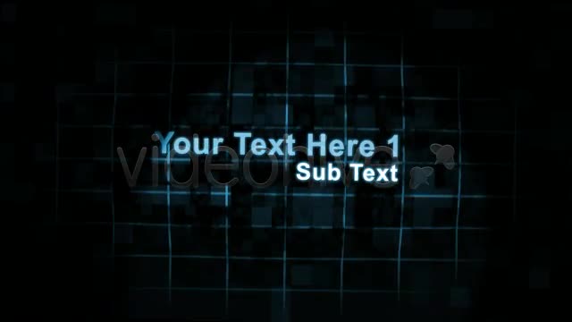 Digital Transforming Text Sequence Videohive 93005 After Effects Image 1