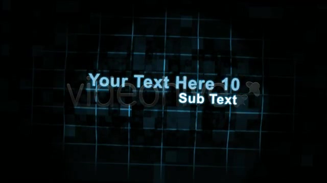 Digital Transforming Text Sequence Videohive 93005 After Effects Image 10