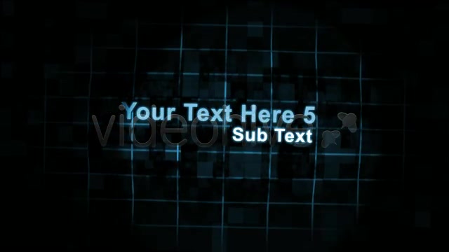 Digital Transforming Text Sequence Videohive 93005 After Effects Image 5