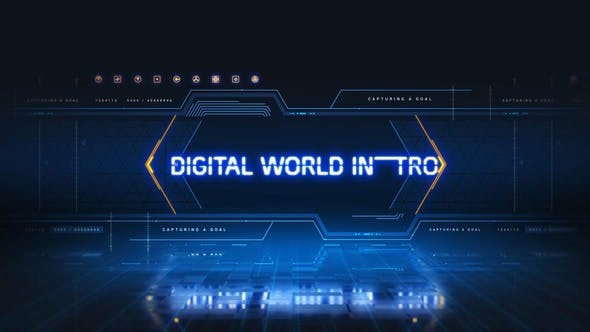 Digital World Intro - Videohive Download 28445833