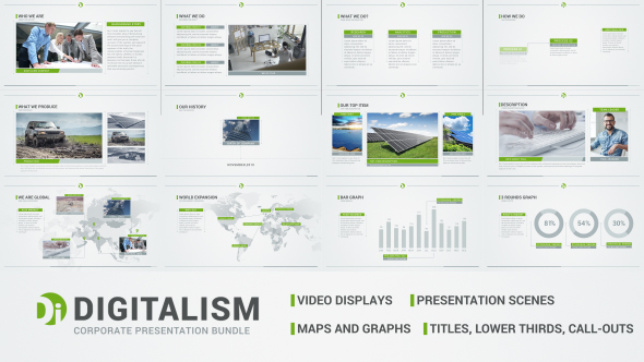 Digitalism Corporate Video Package - Download Videohive 15843011