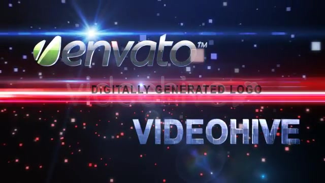 Digitally Generated 3D Logo (2 in 1) - Download Videohive 231581