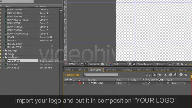 Digitally Generated 3D Logo (2 in 1) - Download Videohive 231581