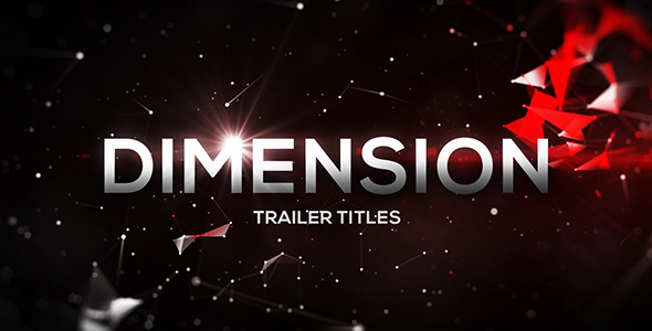 Dimension Trailer Titles - Download Videohive 11381511
