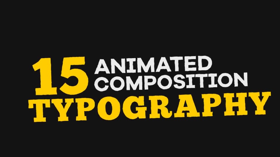 Dinamic Kinetic Typography Videohive 11406871 After Effects Image 2