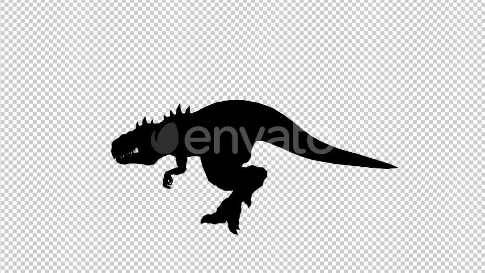 Dinosaur Silhouette Walking - Download Videohive 21521075