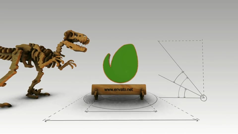 Dinosaurus Wood Puzzle Reveal Logo Videohive 20945150 After Effects Image 4