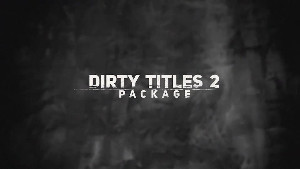 Dirty Glitch Titles 2 - Download Videohive 19821092