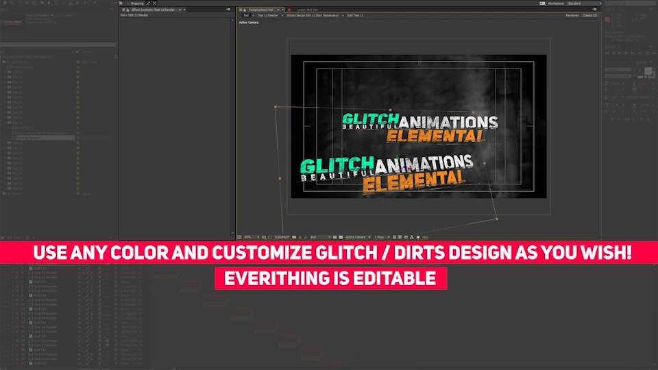 Dirty Glitch Titles 2 - Download Videohive 19821092