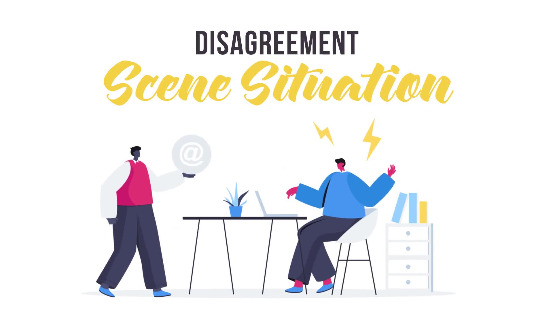 Disagreement Scene Situation Videohive 28435468 After Effects Image 1