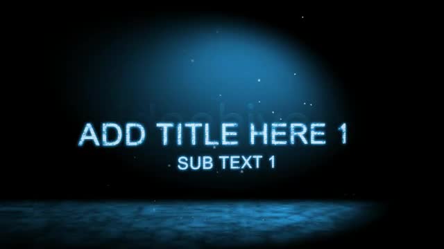 Disappearance Text Sequence Videohive 91161 After Effects Image 1