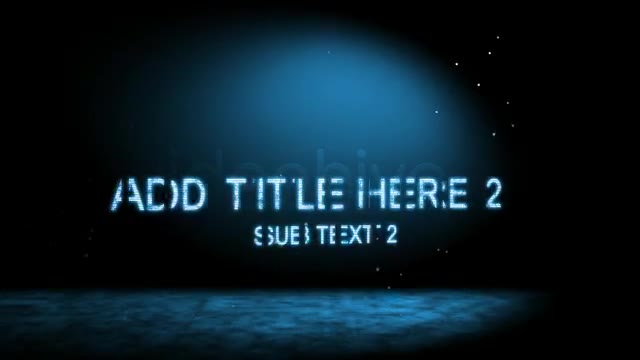 Disappearance Text Sequence Videohive 91161 After Effects Image 2