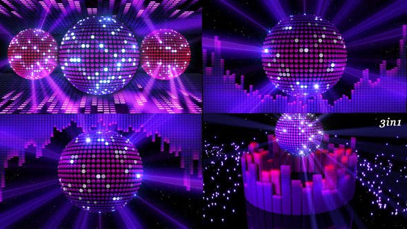 Disco Ball Equalizer - 7715019 Download Videohive
