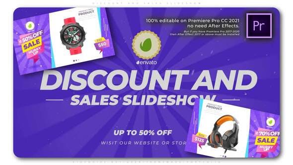 Discount and Sales Slideshow - 34617739 Download Videohive