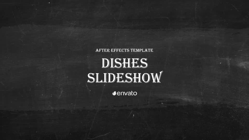 Dishes Slideshow Promotion Videohive 24209509 After Effects Image 1
