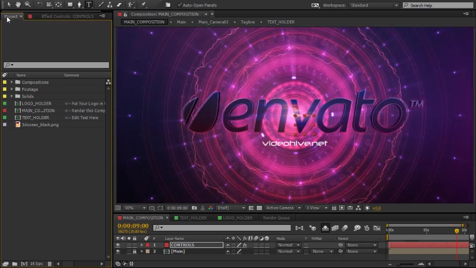 Disk Galaxy Logo Reveal - Download Videohive 8102796