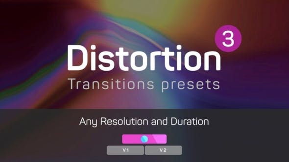 Distortion Transitions Presets 3 - Videohive Download 36663124