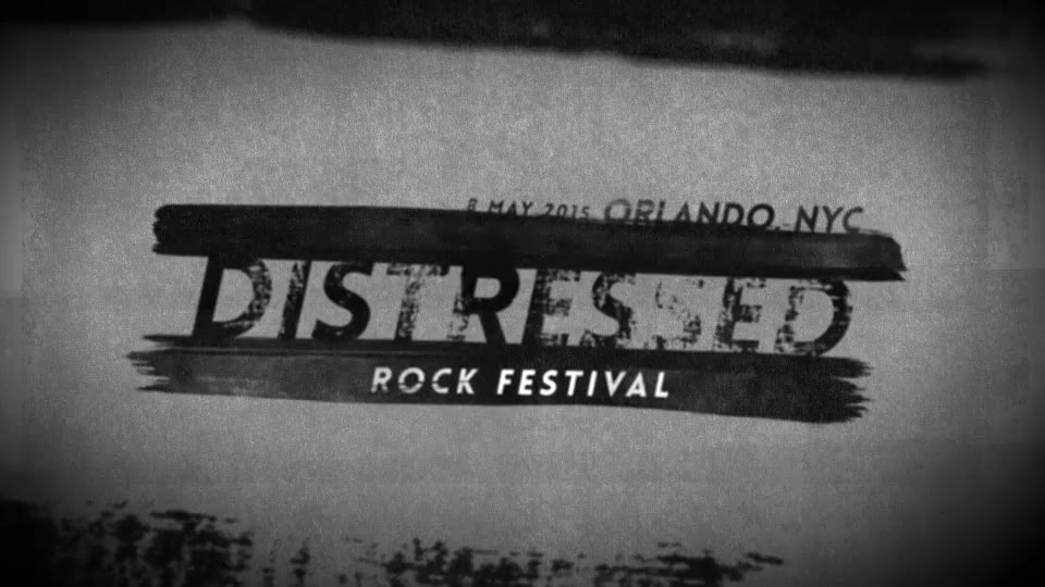 Distressed Rock Festival - Download Videohive 8738557
