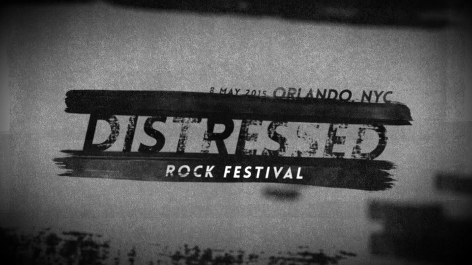 Distressed Rock Festival - Download Videohive 8738557