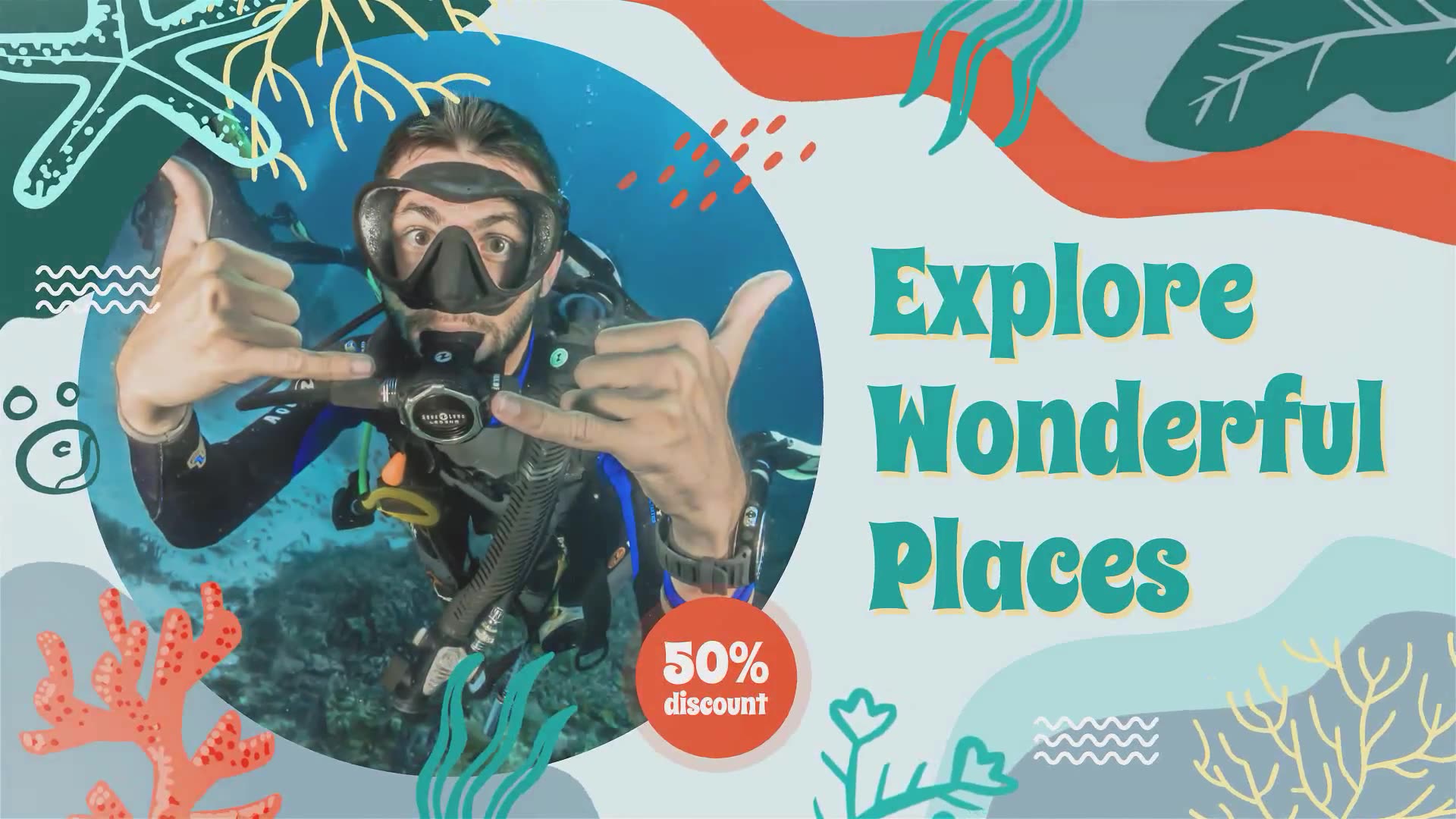 Diving Club Promo Slideshow Videohive 32389603 After Effects Image 3