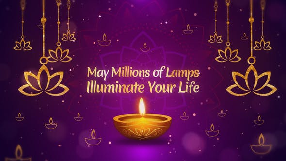 Diwali Greetings Titles - Download Videohive 40208307