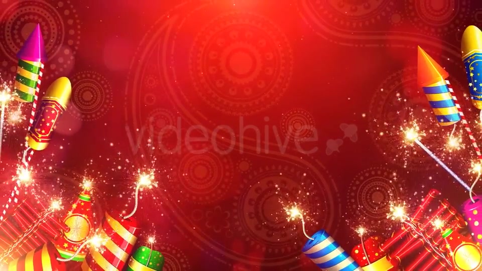 Diwali Lights Backgrounds Videohive 17961502 Motion Graphics Image 2