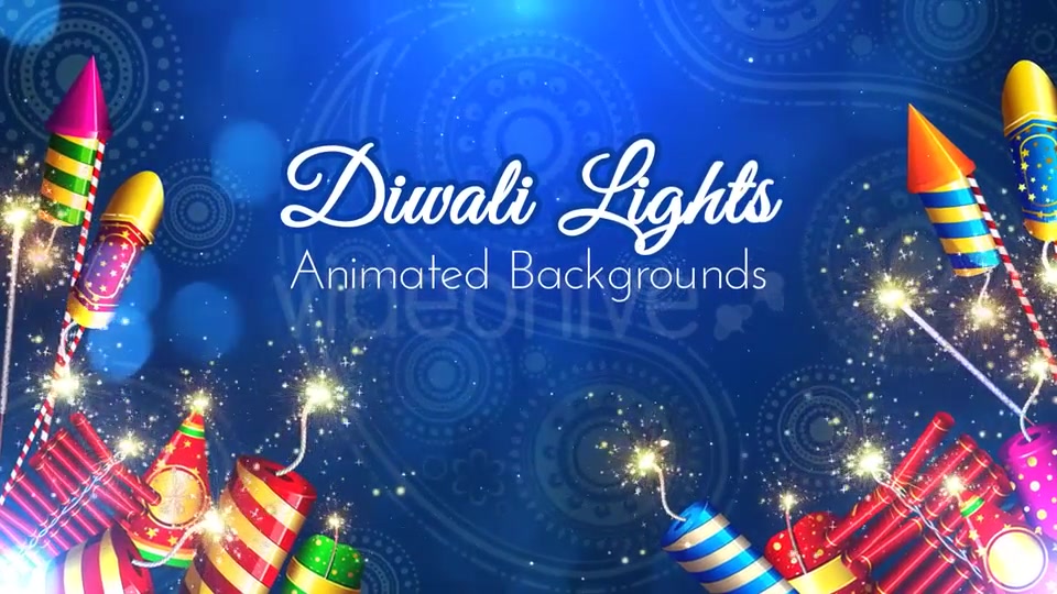Diwali Lights Backgrounds Videohive 17961502 Motion Graphics Image 7
