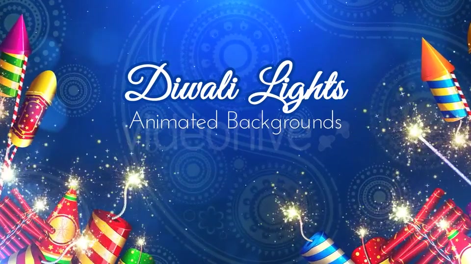 Diwali Lights Backgrounds Videohive 17961502 Motion Graphics Image 8