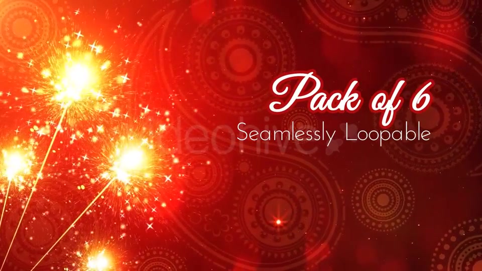 Diwali Lights Backgrounds Videohive 17961502 Motion Graphics Image 9