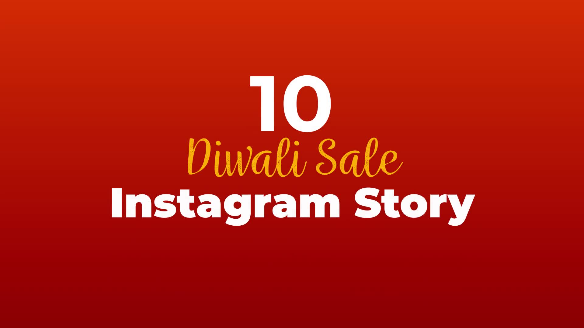Diwali Sale Instagram Story Pack Videohive 34145883 After Effects Image 1