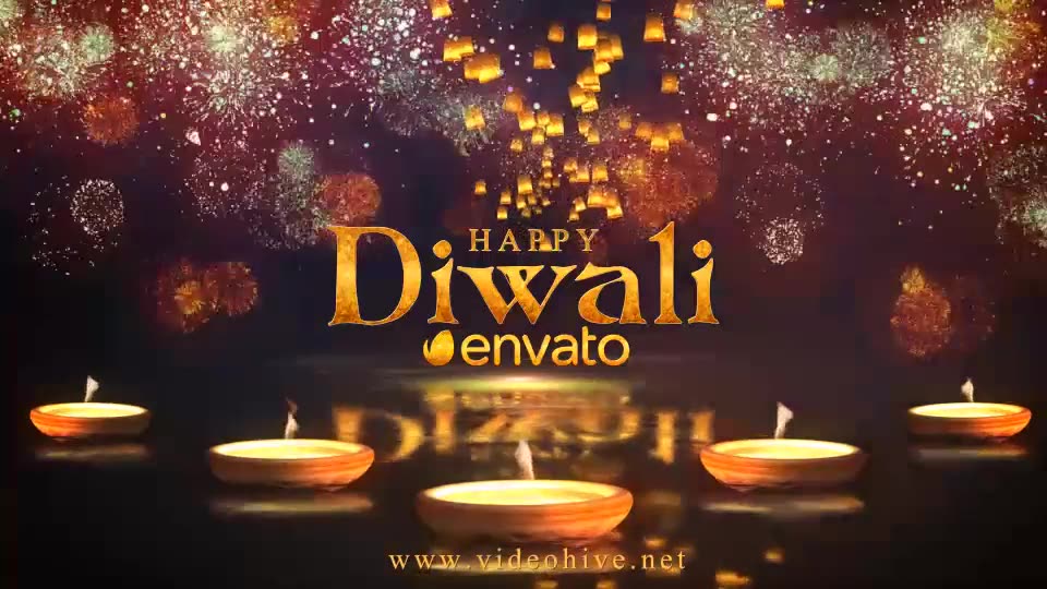 Diwali Sky Lantern Logo Videohive 22793284 After Effects Image 9