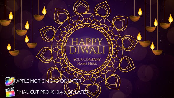 Diwali Wishes Apple Motion - 28385198 Videohive Download