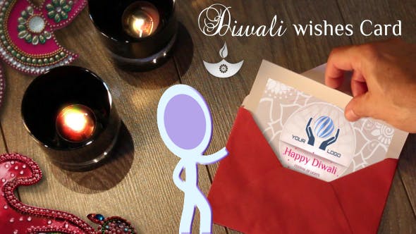 Diwali Wishes Card - 20610728 Videohive Download