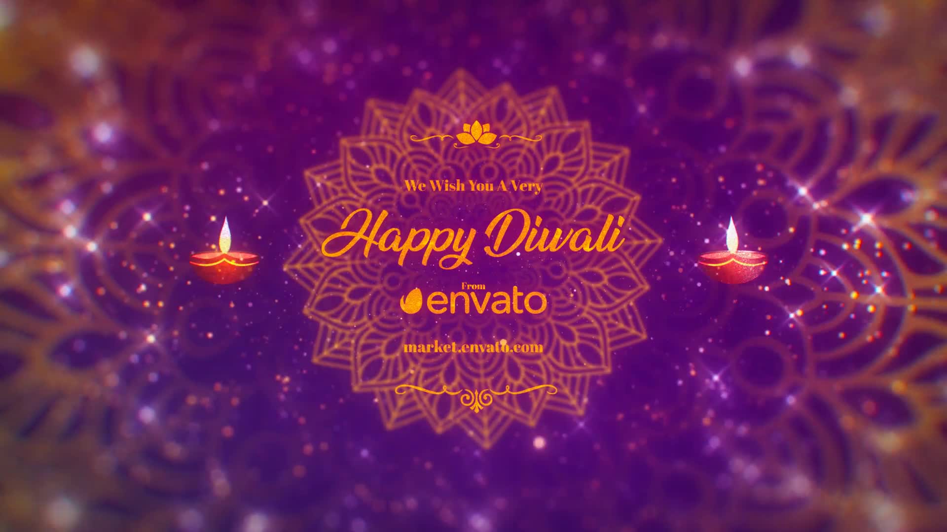 Happy Diwali Greeting Card With Name