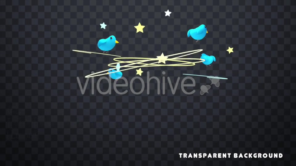 Dizzy Stars and Birds Pack - Download Videohive 21091250