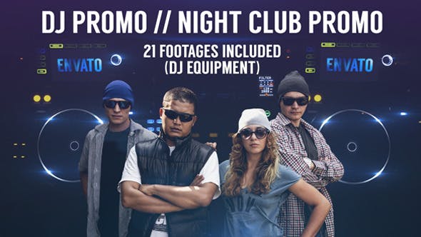 DJ Promo // Night Club Promo 12130527 Videohive Quick Download After Effects