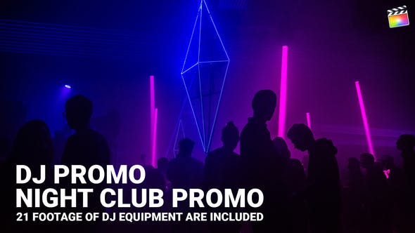 DJ Promo // Night Club Promo | For Final Cut & Apple Motion - 25778277 Download Videohive