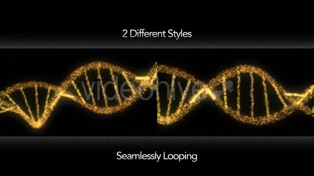 DNA Double Helix Strand of Particles - Download Videohive 9019758