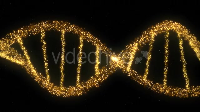 DNA Double Helix Strand of Particles - Download Videohive 9019758