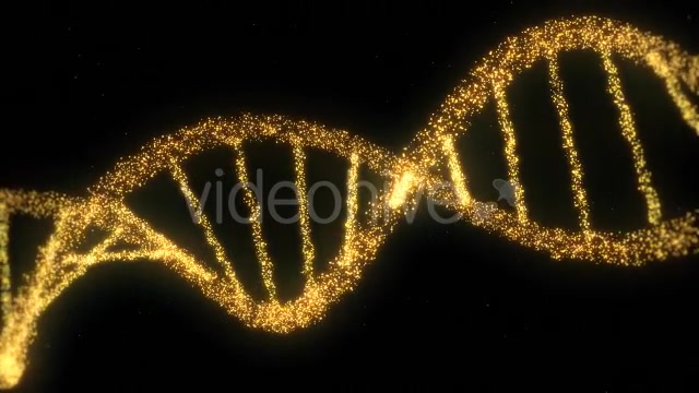 DNA Double Helix Strand of Particles - Download Videohive 9019758